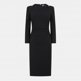 рокля,дамски,поли,и,рокли,boss,women's,dadeka,wrap,dress,black