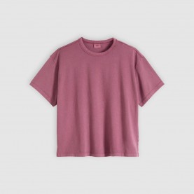 Дамска тениска Levis Womens Vintage Short Sleeve Bright White T-Shirt - Crushed Berry дамска,тениска,дамски,топове,levis,women,s,vintage,short,sleeve,bright,white,t,shirt,crushed,berry