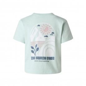 Дамска тениска The North Face TNF Sun Graph Tee Womens - Opal Frost дамска,тениска,дамски,топове,the,north,face,tnf,sun,graph,tee,womens,opal,frost