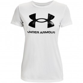 разпродажба,under,armour,дамски,тениски,дамски,топове,under,armour,sportstyle,graphic,short,sleeve,womens,white,black