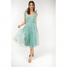 Дамска рокля Little Mistress Womens Maxi Dress - Green дамска,рокля,дамски,поли,и,рокли,little,mistress,women,s,maxi,dress,green