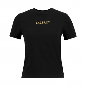 Дамска тениска Barbour International Womens Devin T-Shirt - Black дамска,тениска,дамски,топове,barbour,international,womens,devin,t,shirt,black