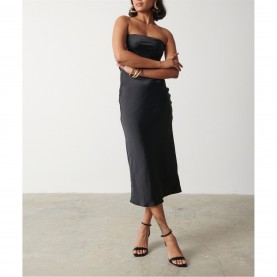 рокля,дамски,поли,и,рокли,pretty,lavish,women's,heather,slip,dress,black