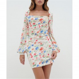 рокля,дамски,поли,и,рокли,pretty,lavish,women's,mini,dress,floral