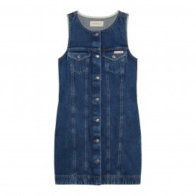 рокля,дамски,поли,и,рокли,calvin,klein,jeans,women's,mini,dress,madden,blue