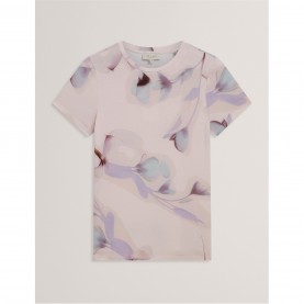 тениска,дамски,топове,ted,baker,ted,printed,t,shirt,ld61,pink