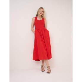рокля,дамски,поли,и,рокли,nobodys,child,sleeveless,kinsley,midi,dress,red