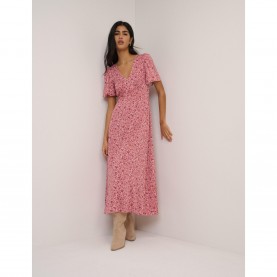 рокля,дамски,поли,и,рокли,nobodys,child,nc,atlas,midi,dress,pink