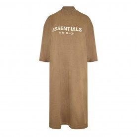 тениска,дамски,поли,и,рокли,fear,of,god,essentials,women's,t,shirt,dress,brown
