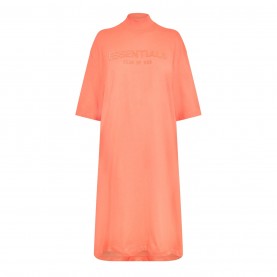 тениска,дамски,поли,и,рокли,fear,of,god,essentials,women's,t,shirt,dress,coral