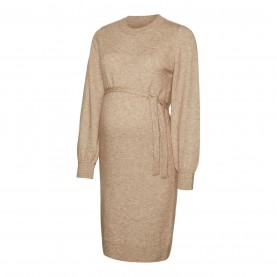 рокля,дамски,поли,и,рокли,дамски,облекла,размер,mamalicious,mlnewanne,dress,ld99,natural,melange