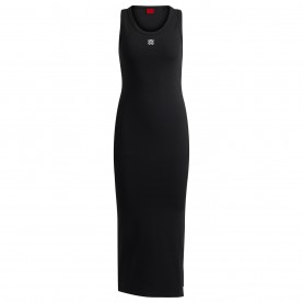 рокля,дамски,поли,и,рокли,hugo,nalimera,logo,midi,dress,black