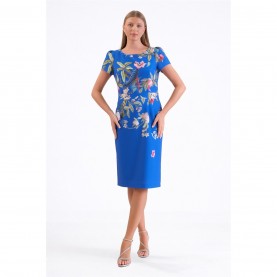 рокля,дамски,поли,и,рокли,дамски,облекла,размер,ella,boo,ella,cape,detail,midi,dress,in,royal,or,lime,royal,print