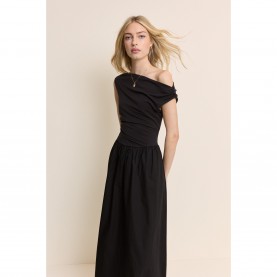 рокля,дамски,поли,и,рокли,nobodys,child,beth,midi,dress,black