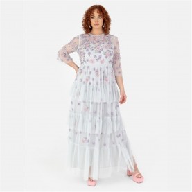 рокля,дамски,поли,и,рокли,maya,deluxe,maya,de,r,maxi,dress,ld99,glacier,grey