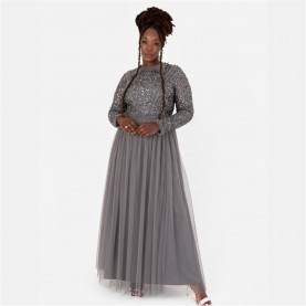 Maya Deluxe Maya De Ls Maxi Ld99 - Charcoal дамски,поли,и,рокли,maya,deluxe,maya,de,ls,maxi,ld99,charcoal