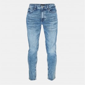 Дънки Boss Men's HBB Delaware3Slm Slim-fit Jeans - Med Blue 421 дънки,мъжки,дънки,boss,men's,hbb,delaware3slm,slim,fit,jeans,med,blue,421