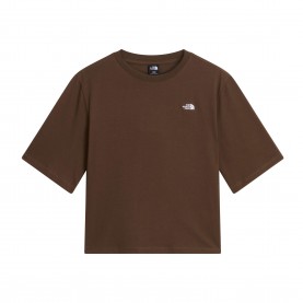 Дамска тениска The North Face TNF Essential Simple Dome Boxy Relaxed T-Shirt Womens - Smokey Brown дамска,тениска,дамски,топове,the,north,face,tnf,essential,simple,dome,boxy,relaxed,t,shirt,womens,smokey,brown