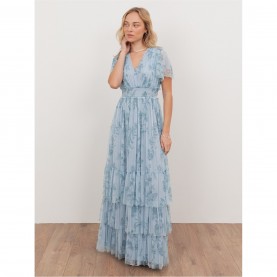 рокля,дамски,поли,и,рокли,anaya,with,love,anaya,with,love,recycled,floral,blue,v,neck,tiered,maxi,dress,blue,floral