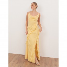 рокля,дамски,поли,и,рокли,anaya,with,love,anaya,with,love,recycled,butter,yellow,waterfall,ruffle,cowl,neck,cami,maxi,dress,butter,yellow
