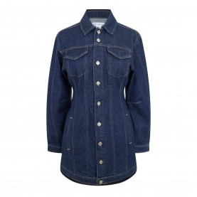 дамска,рокля,дамски,поли,и,рокли,good,american,women,s,barrel,mini,dress,indigo