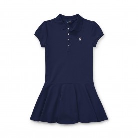 Рокля Polo Ralph Lauren Kids Polo Dress - Refined Navy рокля,polo,ralph,lauren,kids,polo,dress,refined,navy