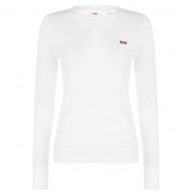 бебешка,тениска,дамски,топове,levis,long,sleeve,baby,t,shirt,white