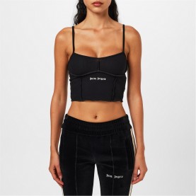 дамски,топове,palm,angels,rib,logo,tank,black,1003