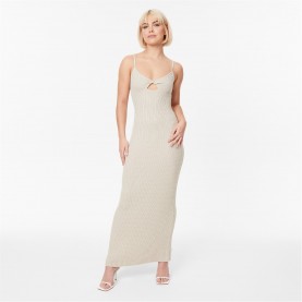рокля,промоция,на,зимни,облекла,дамски,плетени,дрехи,jack,wills,stitchy,maxi,dress,stone