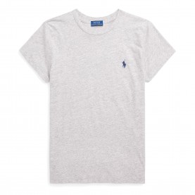 Дамска тениска Polo Ralph Lauren Womens Round-Neck T-Shirt - CSTONE HEATHER дамска,тениска,дамски,топове,polo,ralph,lauren,women,s,round,neck,t,shirt,cstone,heather