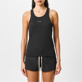FEAR OF GOD ESSENTIALS Tab Vest - Black дамски,топове,fear,of,god,essentials,tab,vest,black