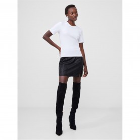 тениска,дамски,топове,french,connection,fc,rallie,tee,ld00,10,linen,white