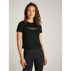 тениска,дамски,топове,calvin,klein,jeans,women's,graphic,t,shirt,ck,black