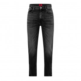 дънки,мъжки,дънки,hugo,red,label,jeans,black,005