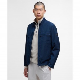 Яке Barbour International Men's Gorley Long Sleeve Tailored Fit Field Jacket - Navy NY51 яке,облекла,на,разпродажба,мъжки,якета,barbour,international,men's,gorley,long,sleeve,tailored,fit,field,jacket,navy,ny51