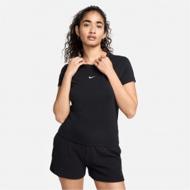 тениска,дамски,тениски,дамски,топове,nike,sportswear,chill,knit,women's,t,shirt,black,white