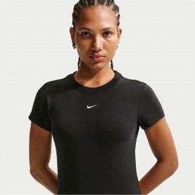 тениска,дамски,тениски,дамски,топове,nike,sportswear,chill,knit,women's,t,shirt,black,white