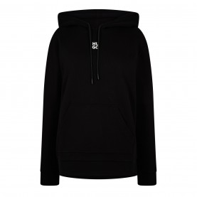 суичър,дамски,блузи,hugo,stack,logo,over,the,head,hoodie,black