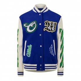 яке,дамски,якета,и,палта,off,white,bling,varsity,jacket,blue,white