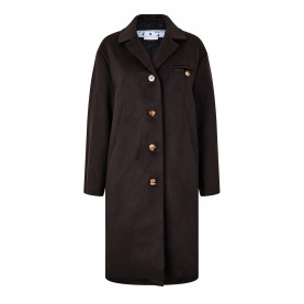 дамски,якета,и,палта,off,white,brushed,virgin,wool,blend,coat,dark,grey