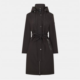 DKNY DKNY W80 Trench Ld54 - Black дамски,якета,и,палта,dkny,dkny,w80,trench,ld54,black