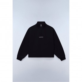 дамски,горнища,с,качулка,дамски,ежедневни,облекла,napapijri,napa,almas,half,zip,womens,black