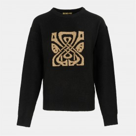 дамски,плетени,дрехи,biba,biba,knit,crew,ld61,black,gold