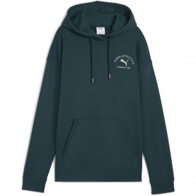 дамски,суичър,дамски,горнища,с,качулка,puma,women,s,class,relaxed,overhead,tech,fleece,hoodie,green,terrain