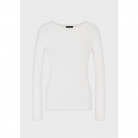 дамски,горнища,с,качулка,дамски,ежедневни,облекла,emporio,armani,emporio,maglia,ld99,bianco,caldo