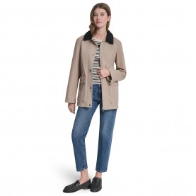 Дамско яке DKNY Womens Barn Jacket - Khaki дамско,яке,дамски,якета,и,палта,dkny,women,s,barn,jacket,khaki