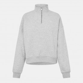Горнище с цип Jack Wills Astbury 1/4 Zip Top - Grey Marl горнище,с,цип,дамски,полари,jack,wills,astbury,1,4,zip,top,grey,marl