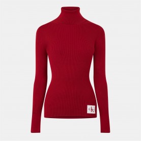 дамски,плетени,дрехи,дамски,топове,calvin,klein,jeans,ckj,wov,roll,neck,ld54,winery