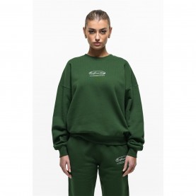блуза,дамски,блузи,good,for,nothing,oval,sweatshirt,dark,green,green