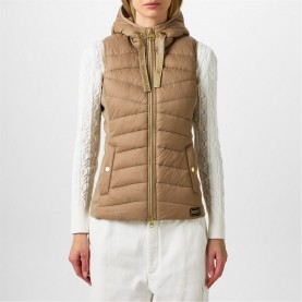 елек,дамски,якета,и,палта,barbour,international,women's,grid,hooded,gilet,lt,trench